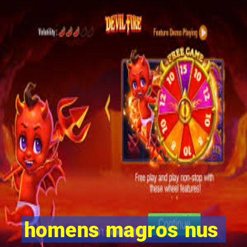 homens magros nus